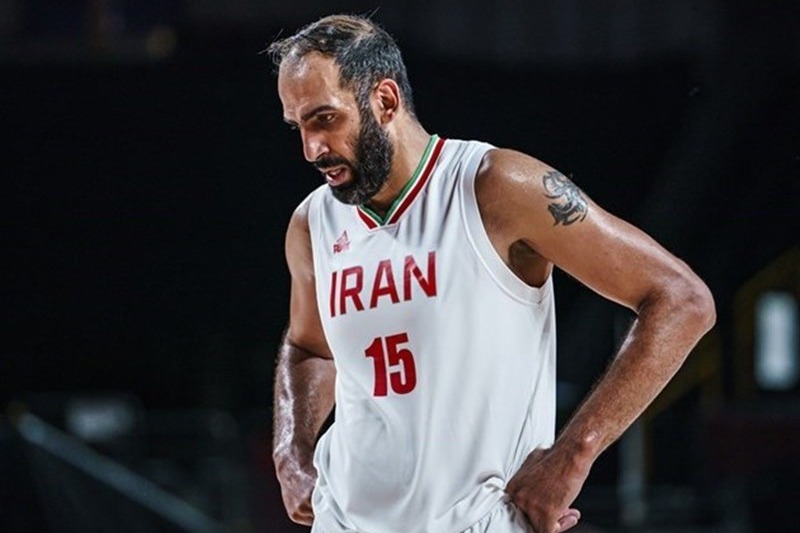 بسکتبال انتخابی جام جهانی| حدادی موثرترین بازیکن ایران شد