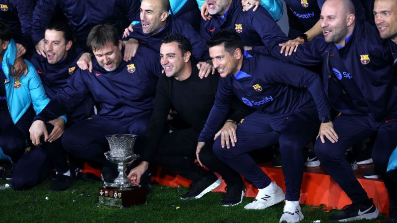 واکنش ژاوی به قهرمانی در سوپرکاپ اسپانیا
