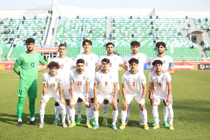 اعلام ترکیب تیم جوانان ایران مقابل عراق