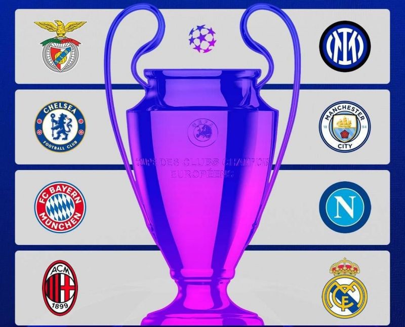 8 تیم حاضر در یک چهارم نهایی لیگ قهرمانان اروپا؛ حضور پررنگ ایتالیایی‌ها