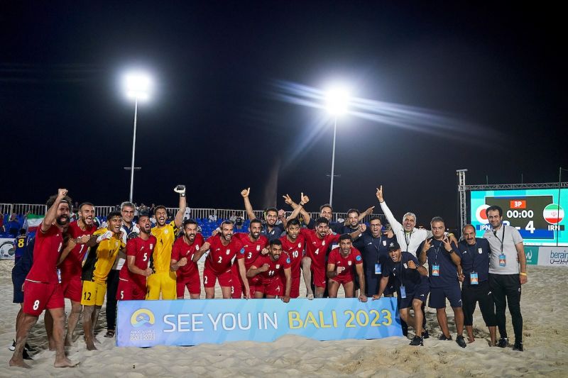 سازمان جهانی فوتبال ساحلی صعود ایران به المپیک را تبریک گفت