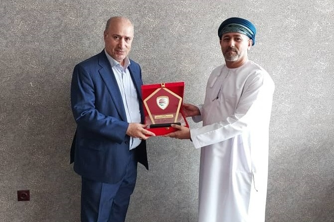 دیدار مسئولین فدراسیون عمان با رئیس فدراسیون فوتبال ایران