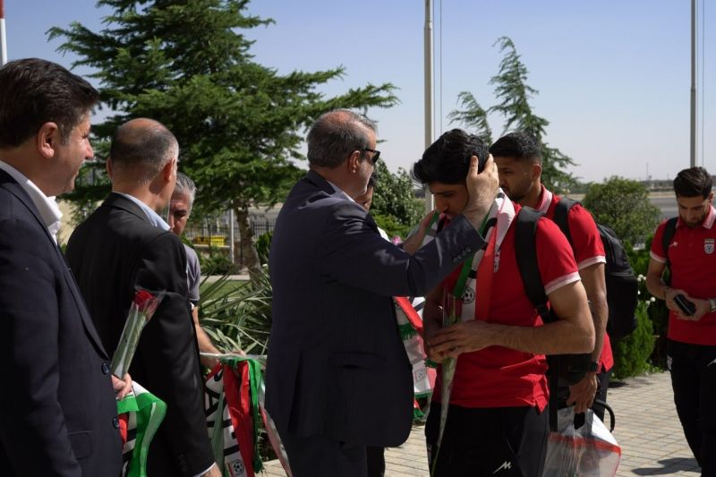 گزارش تصویری/ بازگشت تیم ملی به ایران پس از قهرمانی در کافا