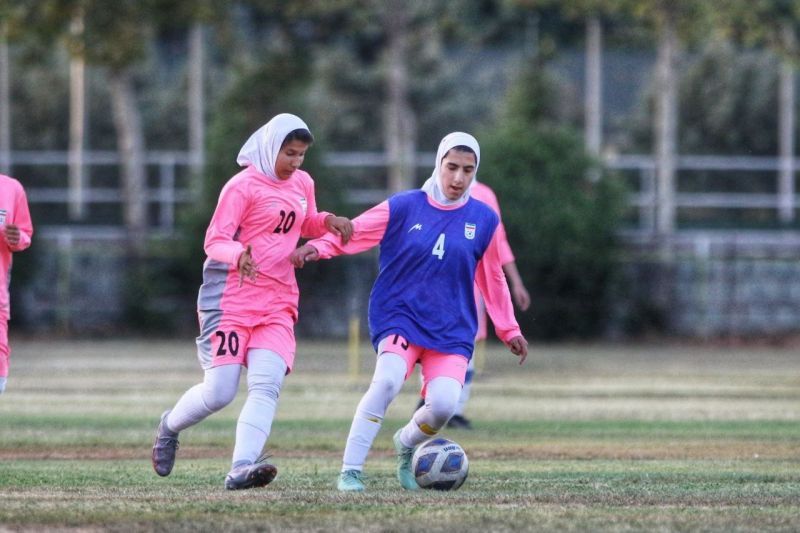 گزارش تصویری/ تمرین تیم ملی فوتبال نوجوانان بانوان، پنجشنبه 2۵ مرداد