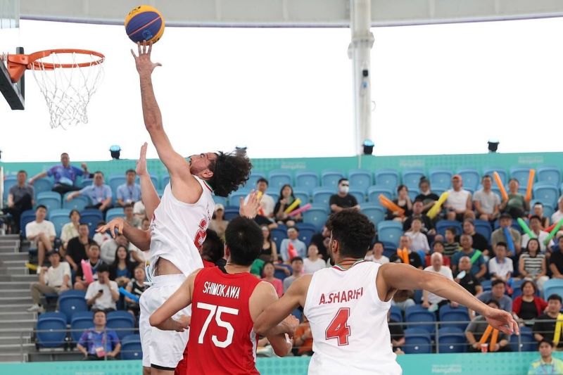 بسکتبال 3 نفره ایران ژاپن را شکست داد