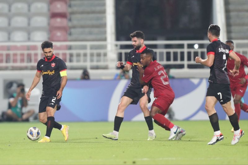 گزارش AFC از عملکرد پرسپولیس مقابل الدحیل