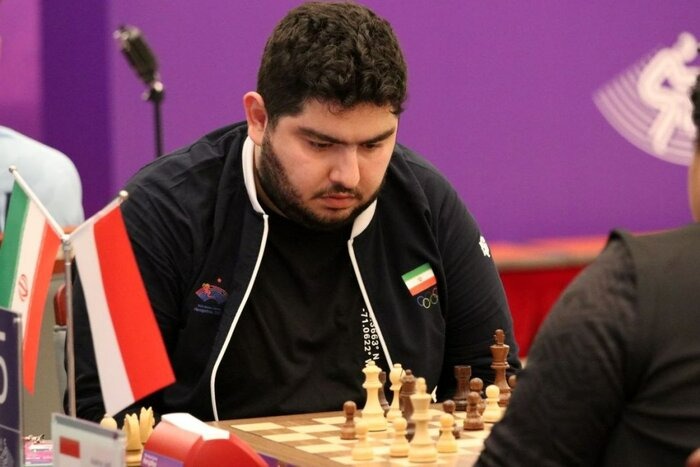 شطرنج مسترز قطر| سومین پیروزی متوالی مقصودلو مقابل حریف اماراتی رقم خورد