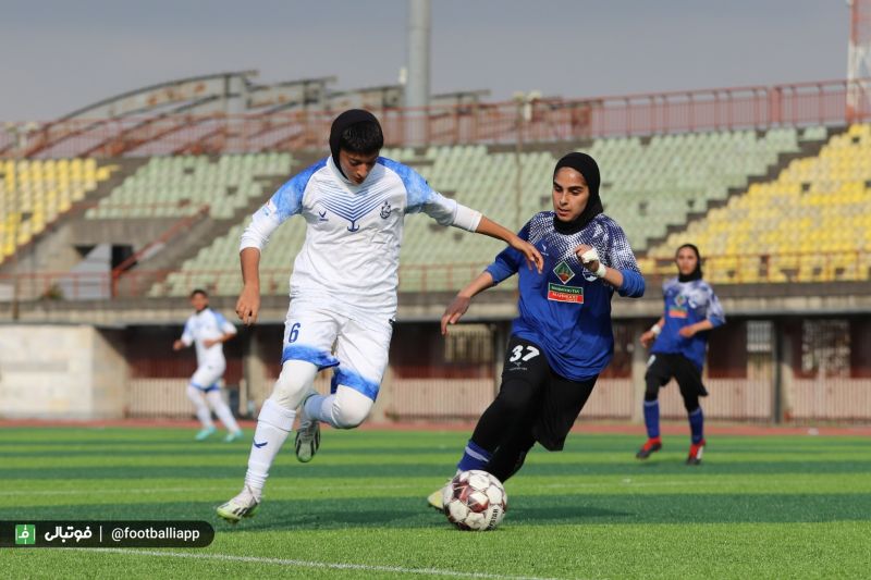 گزارش تصویری اختصاصی/ دیدار تیمهای فوتبال بانوان ملوان و کانی کردستان
