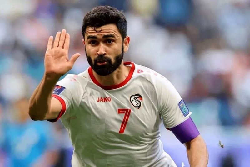 مصدومیت ستاره تیم ملی سوریه در آستانه دیدار با ایران