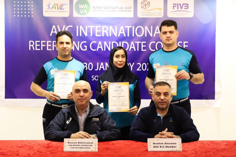 موفقیت سه داور ایرانی در دوره بین‌المللی در عمان