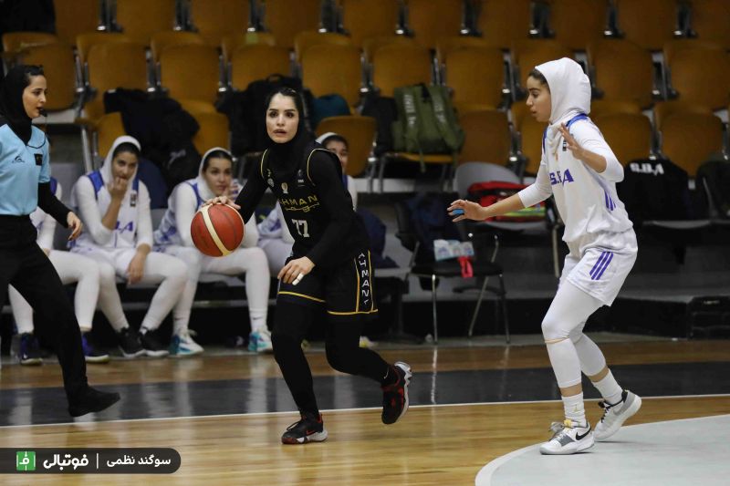 گزارش تصویری/ نیمه نهایی لیگ برتر بسکتبال زنان بین گروه بهمن و‌ آکادمی سحر