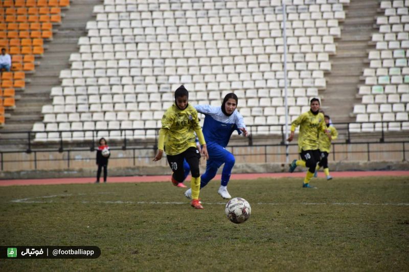 گزارش تصویری اختصاصی/ دیدار تیمهای فوتبال بانوان پالایش گاز ایلام و فرا ایساتیس کران فارس
