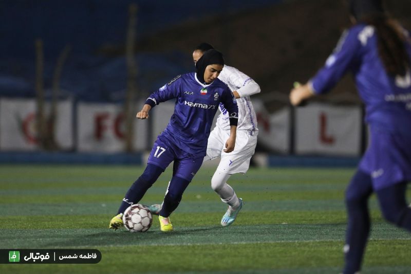 گزارش تصویری/ تساوی پیکان و شهرداری سیرجان در لیگ فوتبال زنان