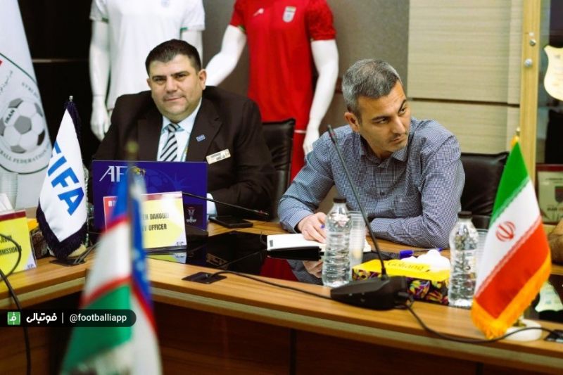 گزارش تصویری/ جلسه هماهنگی تیم‌های ملی ایران و ازبکستان، ۲۱ خرداد ۱۴۰۳