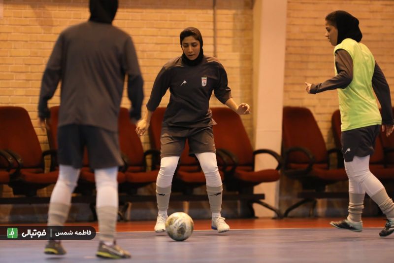گزارش تصویری اختصاصی/ تمرین تیم ملی فوتسال بانوان، چهارشنبه 23 خرداد