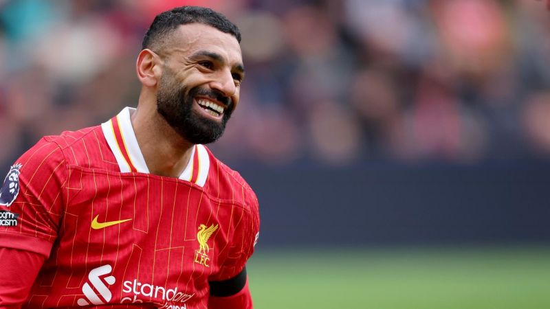 رکوردشکنی محمد صلاح در تاریخ لیگ انگلیس (طرح)