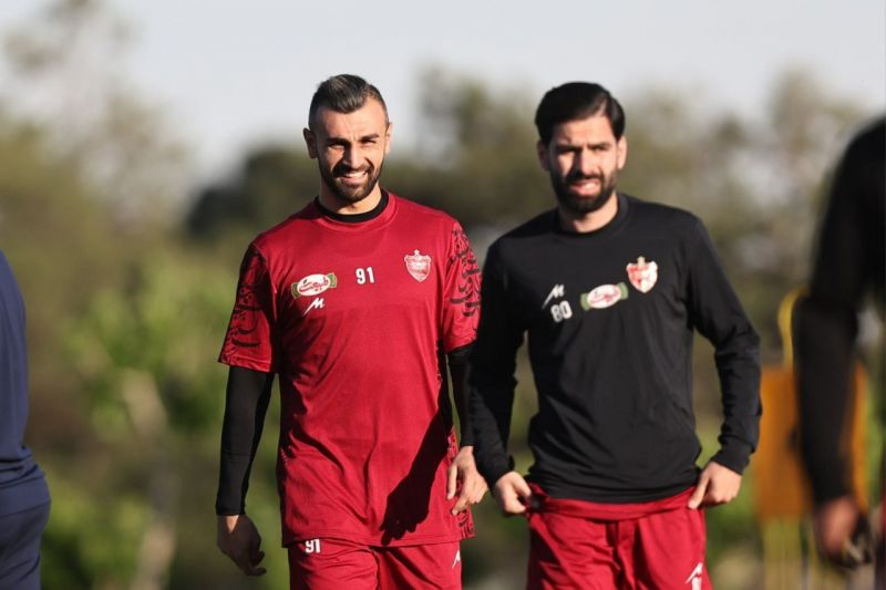 گزارش تصویری/ تمرین پرسپولیس، چهارشنبه 27 فروردین