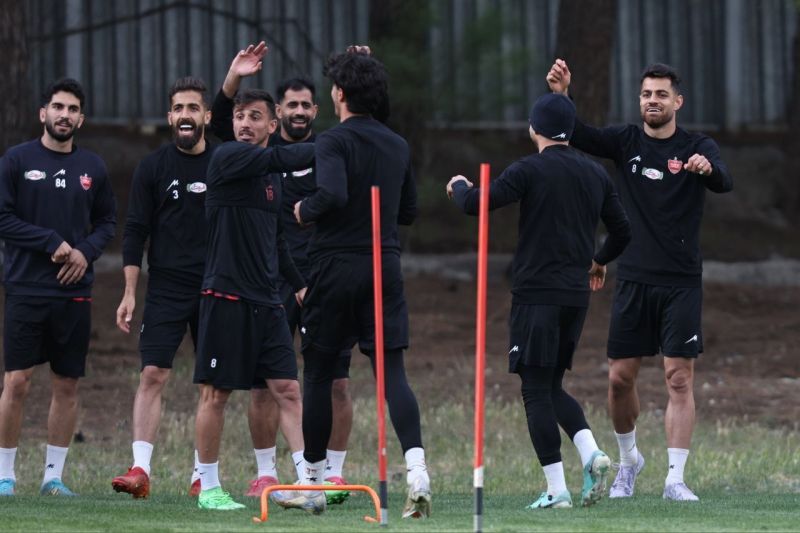 گزارش تصویری/ تمرین پرسپولیس، ۲۸ فروردین 1404