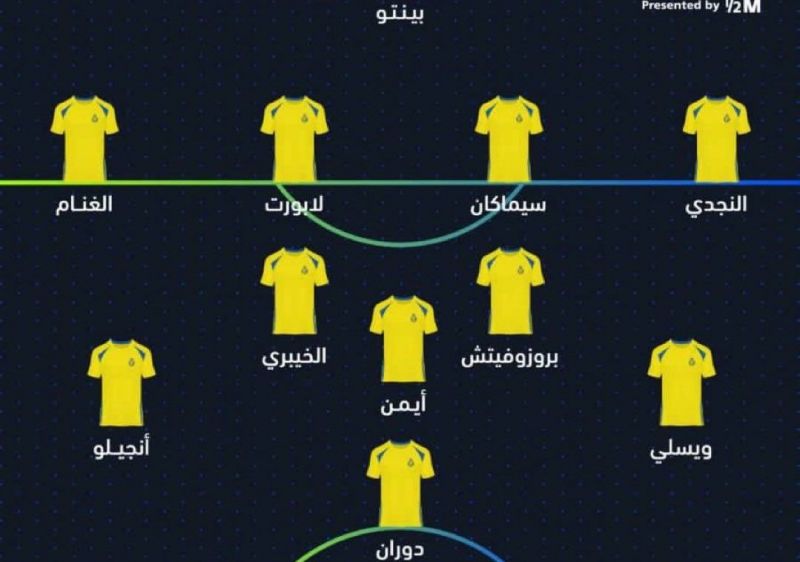 ترکیب النصر مقابل ضمک؛ چه کسی جانشین رونالدو شد؟