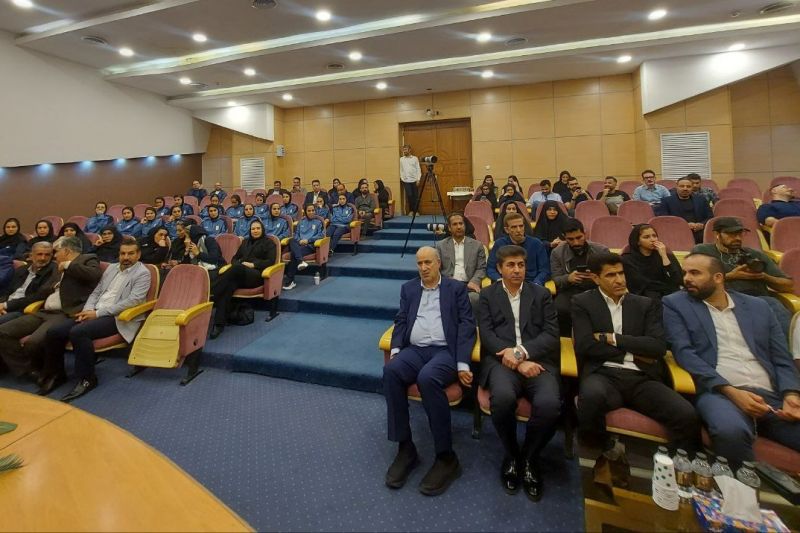 مراسم بدرقه تیم ملی فوتسال بانوان برگزار شد