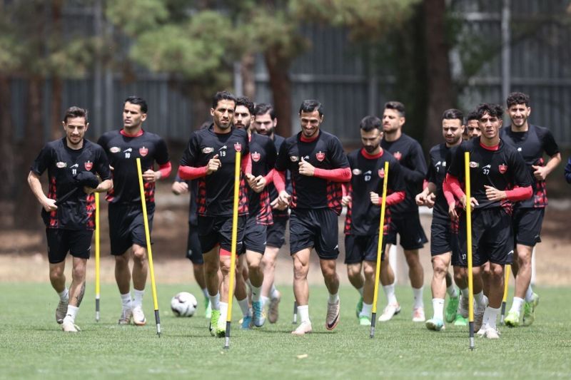 گزارش تصویری/ تمرین پرسپولیس، چهارشنبه 10 اردیبهشت