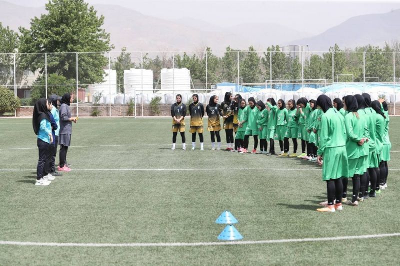 اولین تمرین تیم ملی جوانان بانوان در مرکز ملی