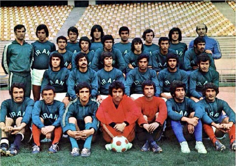 ستاره‌های فوتبال ایران در 43 سال قبل (عکس)