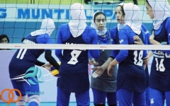 والیبال قهرمانی زنان آسیا؛ بانوان ایران مغلوب چین‌تایپه شدند