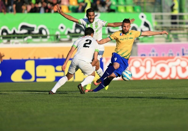 ذوب آهن 2- نفت آبادان 1؛ برد با زوج طلایی