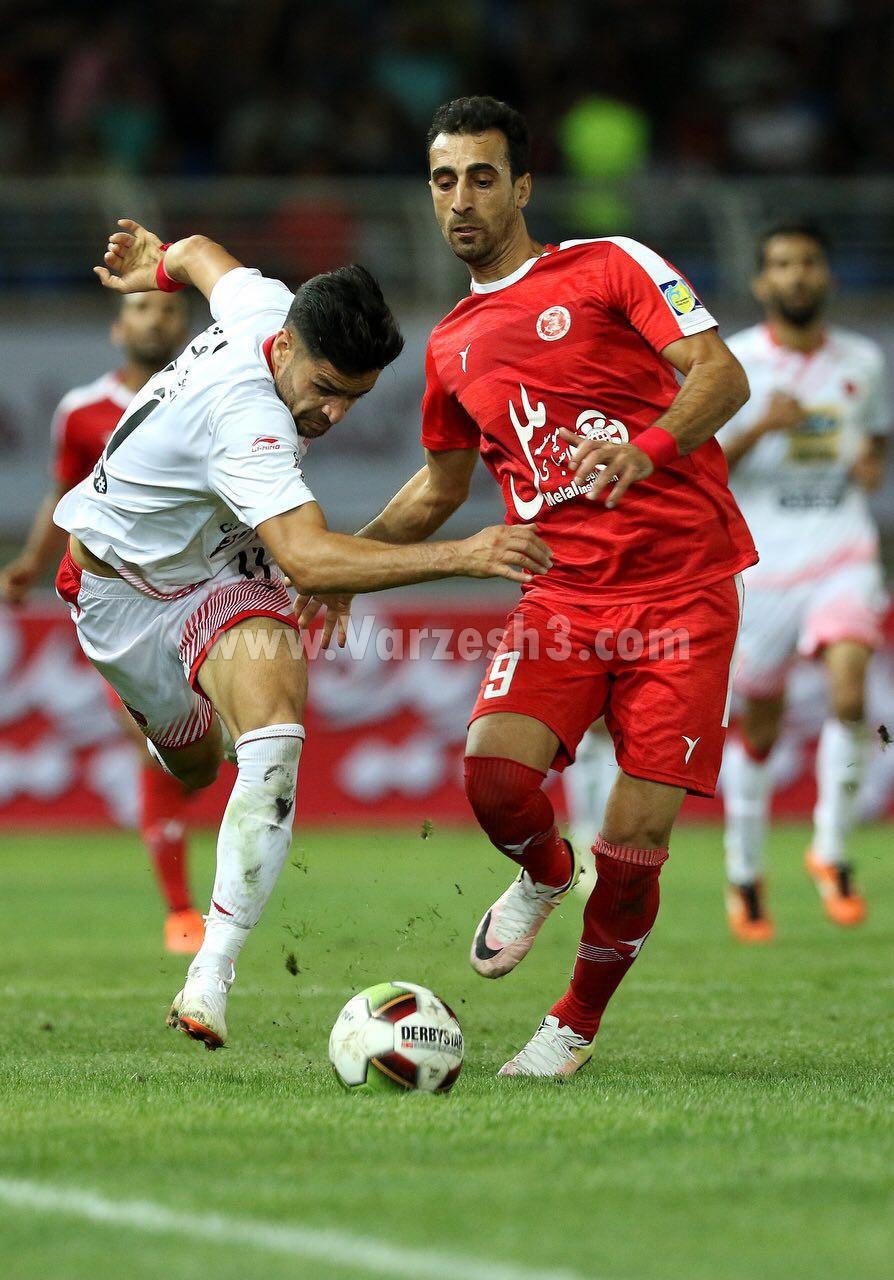 کمال و راه اندازی موتور جنگنده پرسپولیس (عکس)