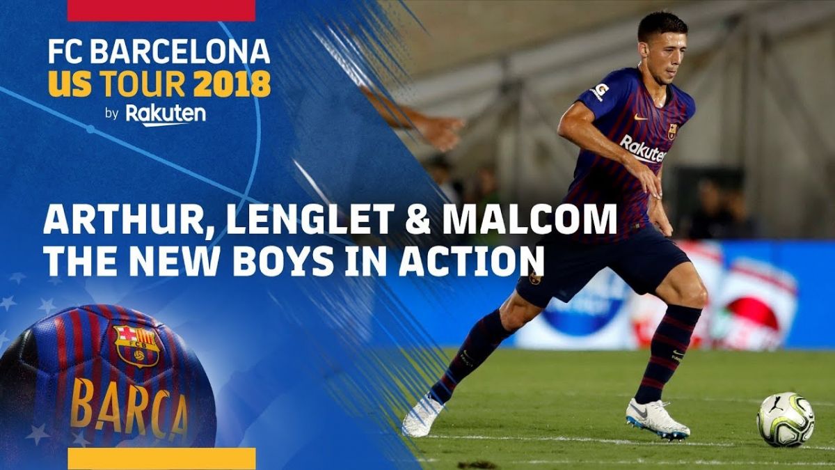 عملکرد مالکوم،لنگلت و آرتور در اولین بازی برای بارسلونا
