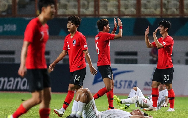 تیم فوتبال امید کره‌جنوبی با غلبه بر ویتنام فینالیست شد / ژاپن دیگر تیم بازی نهایی