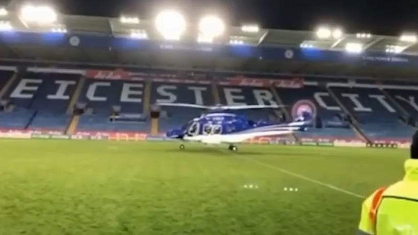ویدیوی جدید از نحوه سقوط هلیکوپتر مالک لسترسیتی