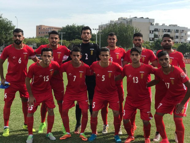 پیروزی تیم فوتبال دانشجویان ایران مقابل چین