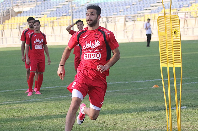 نوراللهی در تمرین پرسپولیس حاضر شد