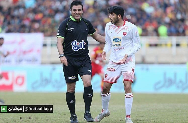 باشگاه پرسپولیس به داوری اعتراض می‌کند