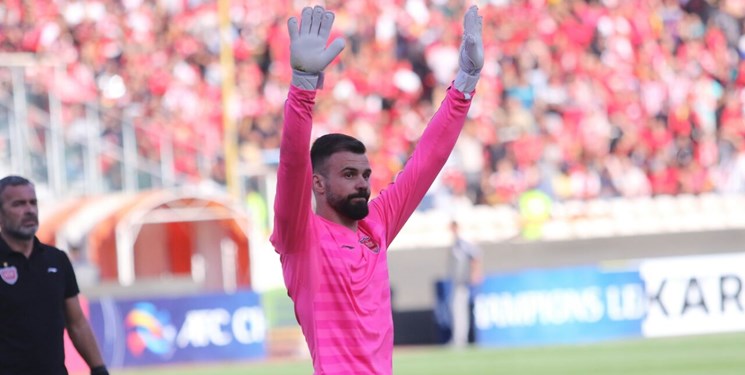 رادوشوویچ در اردوی پرسپولیس حاضر شد