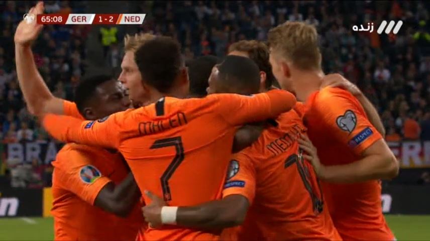 گل دوم هلند به آلمان (گل به خودی تاه)