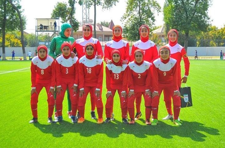 قهرمانی تیم فوتبال دختران زیر 15سال ایران در تورنمنت کافا