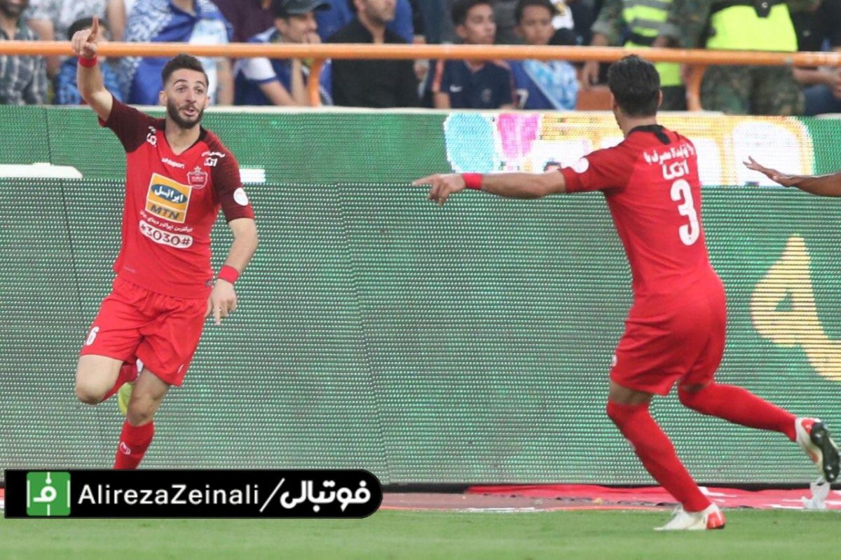 استقلال صفر - پرسپولیس یک/ سیدحسین در شهرآورد، برای استقلال بدآورد!