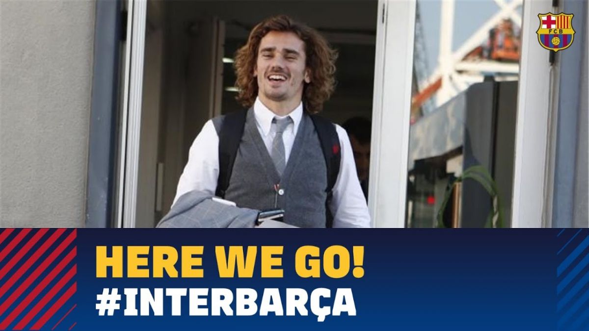 سفر بازیکنان بارسلونا به میلان برای تقابل با اینتر
