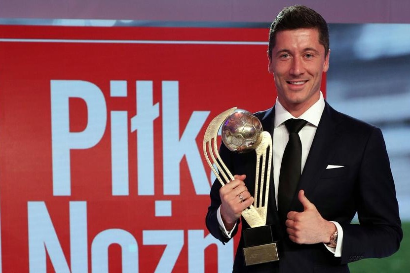 لواندوفسکی و جایزه بهترین فوتبالیست لهستانی سال 2019