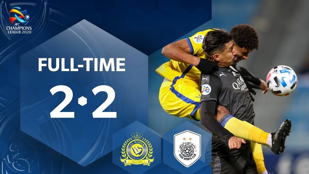 خلاصه بازی النصر 2-2 السد (گروه سپاهان)