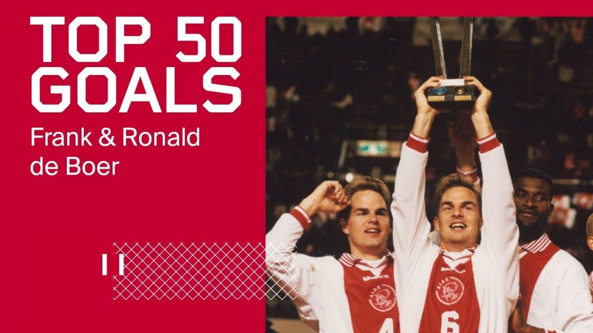 50 گل برتر فرانک و رونالد دی بوئر به مناسبت تولد 50 سالگی