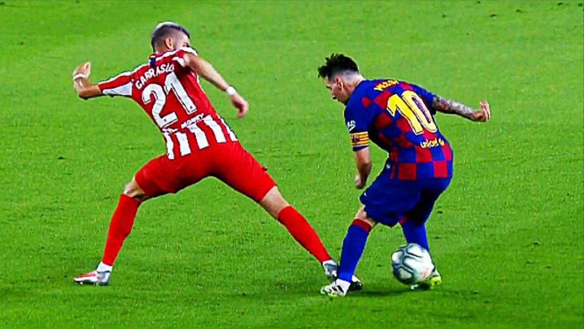 حرکات تکنیکی بازی بارسلونا - اتلتیکو مادرید