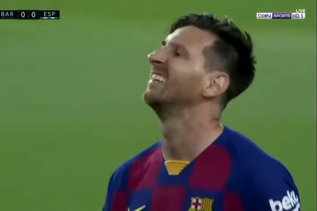 عملکرد لیونل مسی در بازی بارسلونا 1-0 اسپانیول