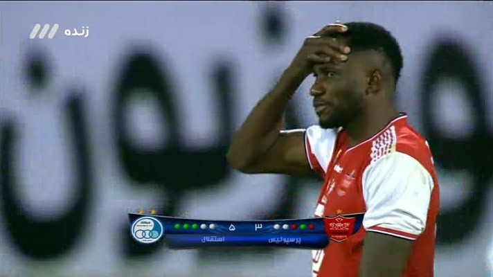 ضربات کامل پنالتی پرسپولیس 1-4 استقلال