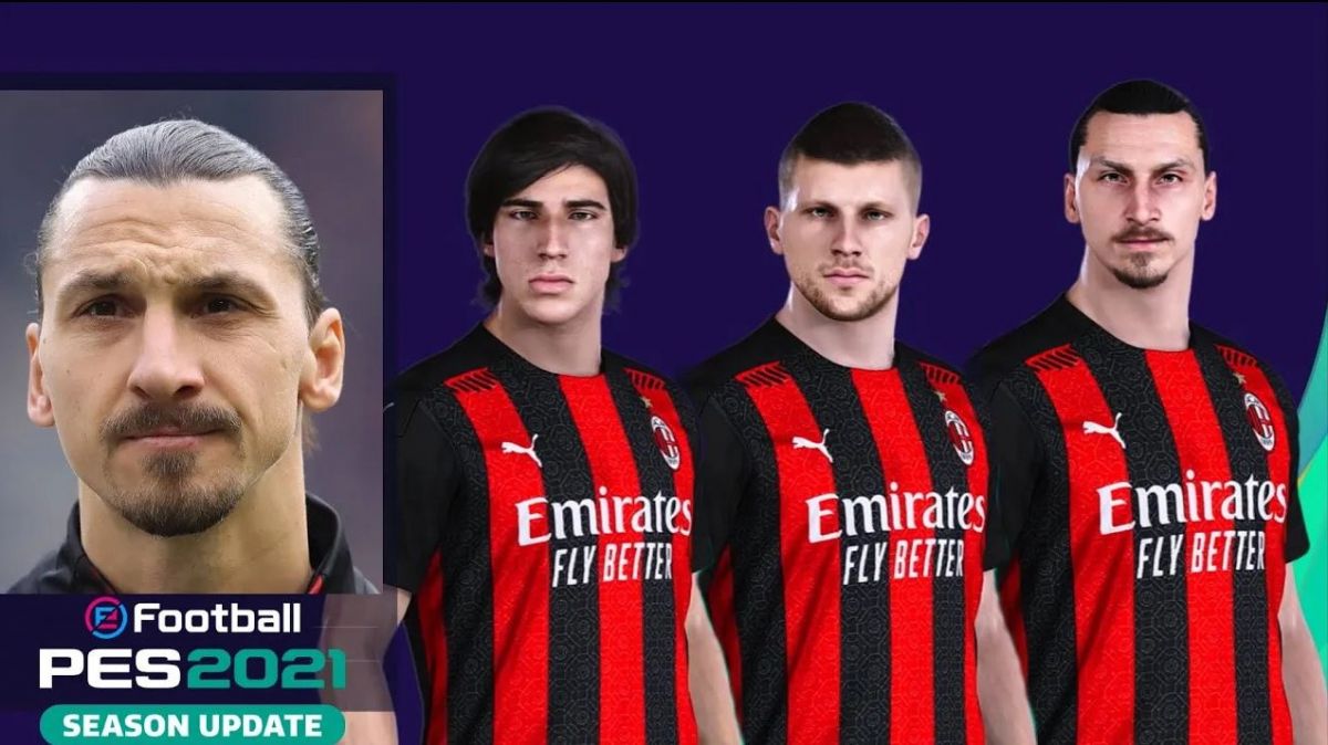 چهره و قدرت بازیکنان میلان در PES 2021