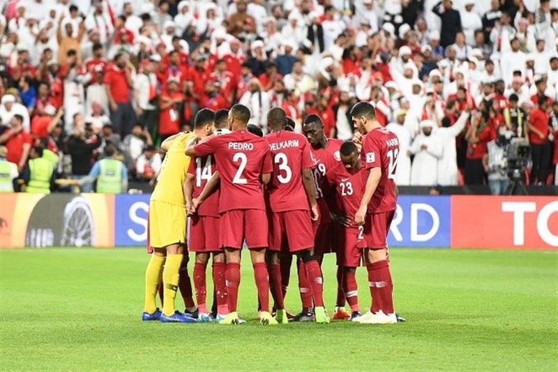 دیدار دوستانه تیم ملی فوتبال قطر و کره جنوبی در اتریش