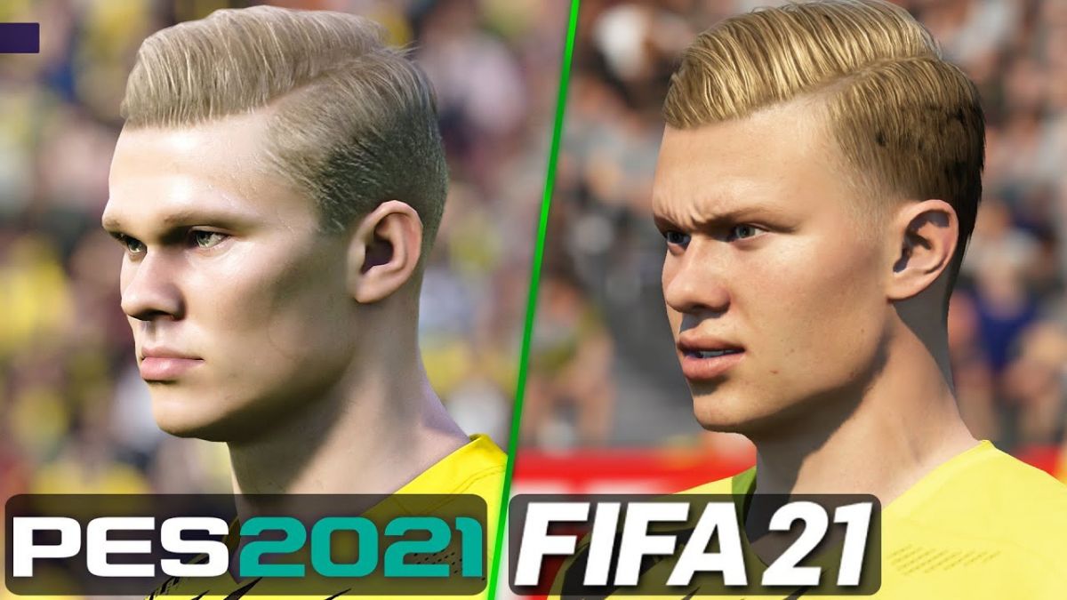 چهره بازیکنان دورتموند در PES 2021 و  FIFA 2021